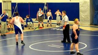 Collin wrestling vs Rondout