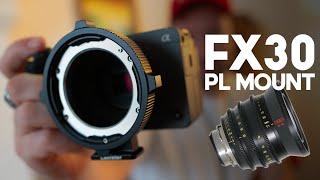 Sony FX30 PL Mount + Red Cine Lens