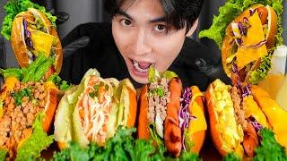 ASMR MUKBANG | Bánh Mỳ Kẹp Xúc Xích Ngon Nhất Hà Nội - Hot Dog Bun