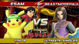 HOT SET! BWS #96 - ESAM (Pikachu, Brawler) Vs. BeastModePaul (Hero) Super Smash Bros Ultimate SSBU