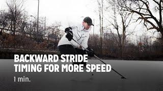 Backward Stride Timing For More Speed