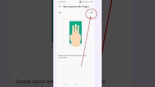 Enable screenshot with 3 fingers on Infinix #shorts