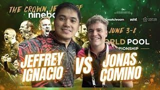 JEFFREY IGNACIO VS JONAS SOUTO COMINO | WORLD POOL CHAMPIONSHIP 2024