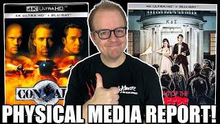 CON AIR And Night Of The CREEPS Coming To 4K! | The Physical MEDIA Report #247