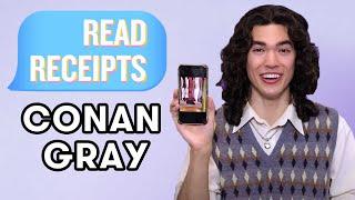 Conan Gray On Kissing, Being In Love, and First Celeb Crush | Read Receipts | Seventeen