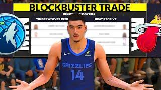 NBA 2K25 Zach Edey My Career - Blockbuster Trade!