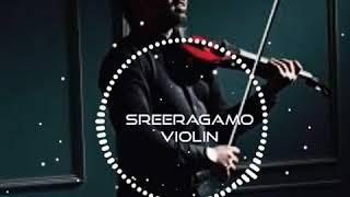SREERAGAMO || VIOLIN || ABHIJITH ||WATTSAPP STATUS