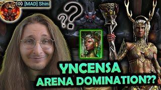 YNCENSA VS TOP OF THE LIVE ARENA, ACTUALLY GOOD?  I RAID SHADOW LEGENDS