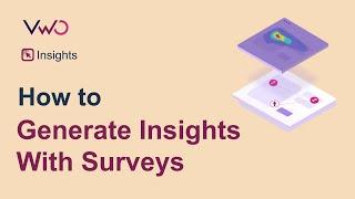 How to generate insights from Surveys