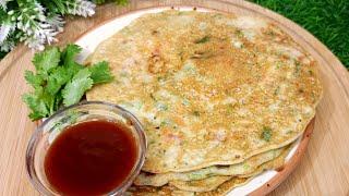 10 Minutes Potato Breakfast Recipe | Potato Crepe | Easy Potato Vegetables Breakfast Recipe