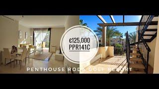 SOLD - Penthouse on Roda Golf Phase 1 at Amazing Price.