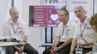 Gavin Wickham from Briggs Equipment speaking at IMHX 2016