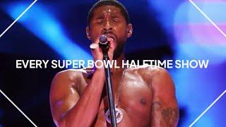 every super bowl halftime show (1990-2024)