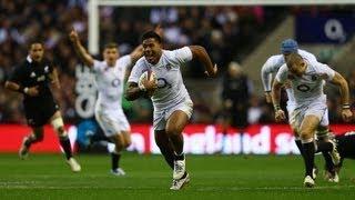 England v New Zealand, QBE Autumn Rugby International Highlights, 01/12/12