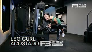 La Máquina de Piernas que Tu Gimnasio Necesita: Leg Curl Acostado | FitBarz Pro Series