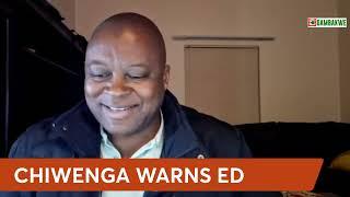 WATCH LIVE: Chiwenga warns Mnangagwa of 2017 coup repeat