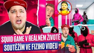 FIZI UDĚLAL SQUID GAME V REÁLNÉM ŽIVOTĚ A JE TO HORŠÍ NEŽ SI MYSLÍTE & BUDU SOUTĚŽIT V JEHO VIDEU!