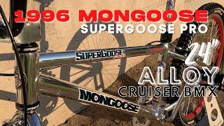 1996 Midschool Mongoose Supergoose Pro 24” Cruiser BMX Rebuild