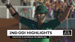 Pakistan v Australia - 2nd ODI 2022 | National Stadium Karachi | Gaming Series (Cricket 22)