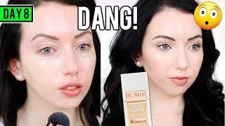 FLOWER BEAUTY LIGHT ILLUSION FOUNDATION [First Impression Review & Demo] 15 DAYS OF FOUNDATION