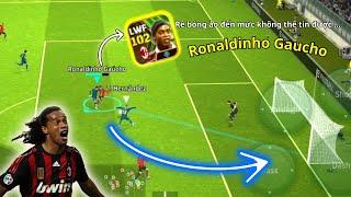 Review Ronaldinho Gaucho EPIC 103 Trong eFootball 2024 | Đôi Chân Vàng Trong Vàng Rê Bóng QUÁ ẢO