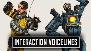 NEW PATHFINDER & MIRAGE Interaction Voicelines in Apex Legends