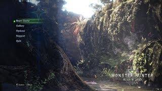  Monster Hunter World PC Settings — A glimpse at  Game Options Menu [Episode #1]