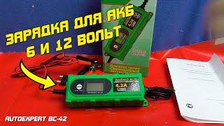 ОБЗОР: Зарядное автоматическое устройство AutoExpert BC-42