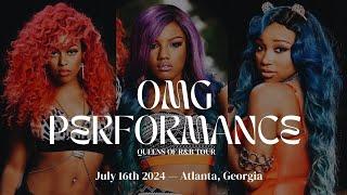 OMG Girlz x Queens of R&B Tour | Atlanta, GA Performance after 10 years!! + NEW OMG SONG!!!🩷