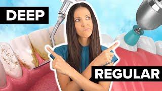 Deep Cleaning vs Regular Cleaning (Dental Hygienist Explains)