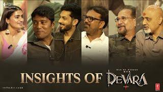 Insights of Devara | NTR, Koratala Siva, Anirudh, Rathnavelu, Sabu Cyril, Ramajogayya Sastry |Sep 27