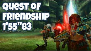 [MHGU/MHXX] G4 "Quest of Friendship" // "絆の証！　孤島の大決戦" 01'55"83 | Valor HBG Trio