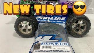 Proline Badlands MX28 RC Tires Unboxing & Install