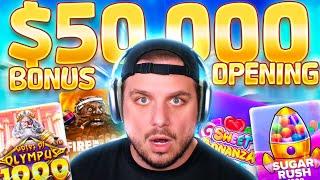 This $50,000 Bonus Hunt Opening Was ABSOLUTELY MAGICAL!