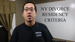 New York Divorce Residency Requirements - The Law Offices of Andy I. Chen