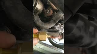 aem oil pressure gauge installation