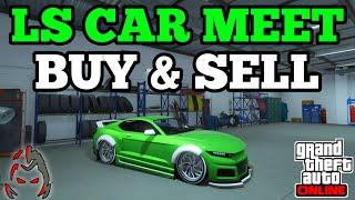 GTA 5 LS CAR MEET BUY & SELL MODDED CARS PS4 | GTA 5 BUY & SELL