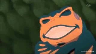 Weird Laughing Scroll Toad Naruto