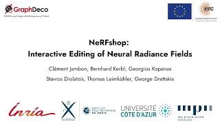 NeRFshop: Interactive Editing of Neural Radiance Fields