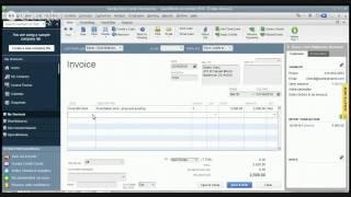 Quickbooks 2014 Tutorial on Recording Downpayments