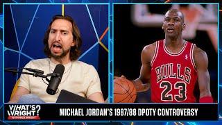 Michael Jordan’s 1987/88 DPOY stats fabricated, How does this impact his legacy? | What’s Wright?