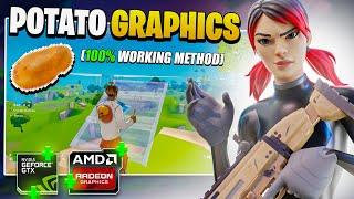 How To Get Potato Graphics in Fortnite (AMD & NVIDIA) | 100% Working Method For AMD 