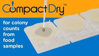 CompactDry™ plates by Hardy Diagnostics - for environmental monitoring and finished goods testing