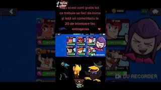 Dau cont gratis de Brawl Stars pe tiktok