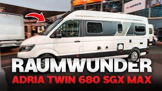 Das ultimative Kastenwagen Wohnmobil: Adria Twin 680 SGX Max