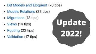 45 New Laravel Tips 2022