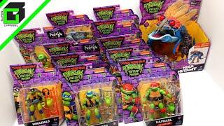 TMNT Mutant Mayhem Toys Wave 1 (Complete Set of Playmates Toys action figures) UNBOXING and REVIEW