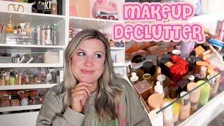 DECLUTTERING MY ENTIRE MAKEUP COLLECTION!