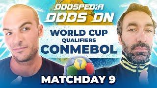 FIFA World Cup 2026 CONMEBOL Qualifiers Matchday 9 | Best Football Betting Tips & Predictions