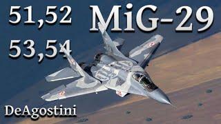 Model MiG-29 - 1/24 DeAgostini - Issues 51,52,53,54